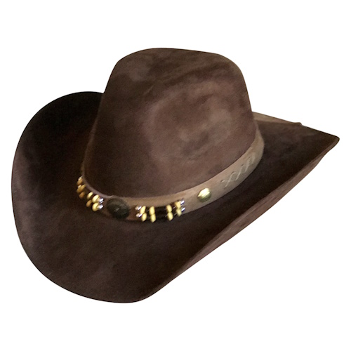 (image for) Suede Canyon Western Cowboy Hat in Brown