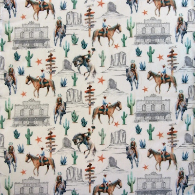 (image for) Cowboy Riders & Cactus Bandanna