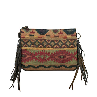 (image for) Santa Fe Woven Tapestry Multi-Compartment Crossbody