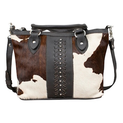 (image for) Cowtown Small Zip-Top Satchel w/ Conceal Carry Pocket