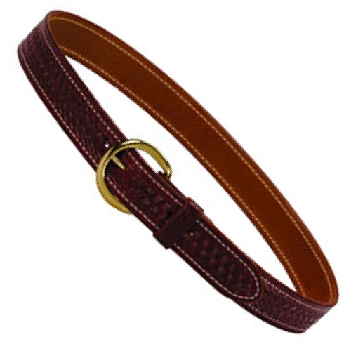 (image for) 1 1/2" Garrison Belt with Border Stitching