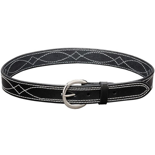 (image for) 1 3/4" Lazy Stitch Leather Belt