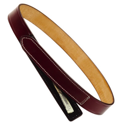 (image for) Tsa Express Leather Travelers Belt