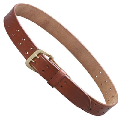 (image for) 1 1/2" Leather 2 Prong Buckle Belt