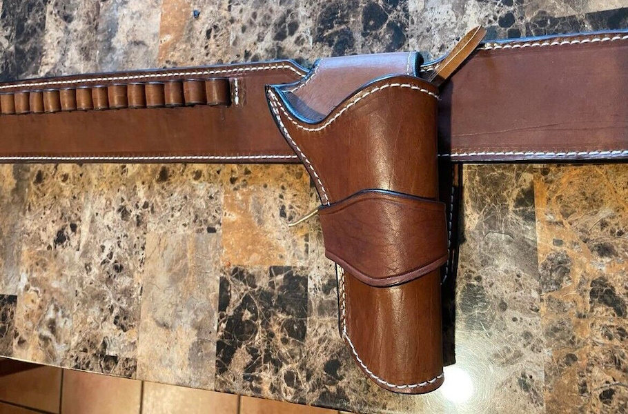 (image for) Western Shootist Gun Belt with Half Breed Holster