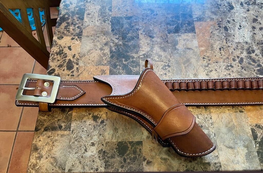 (image for) Western Shootist Gun Belt with Half Breed Holster