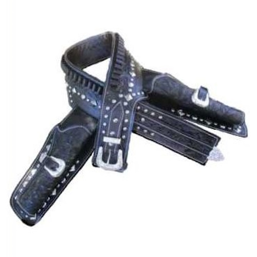 (image for) Lone Ranger Double Drop Gun Belt with Side Holsters