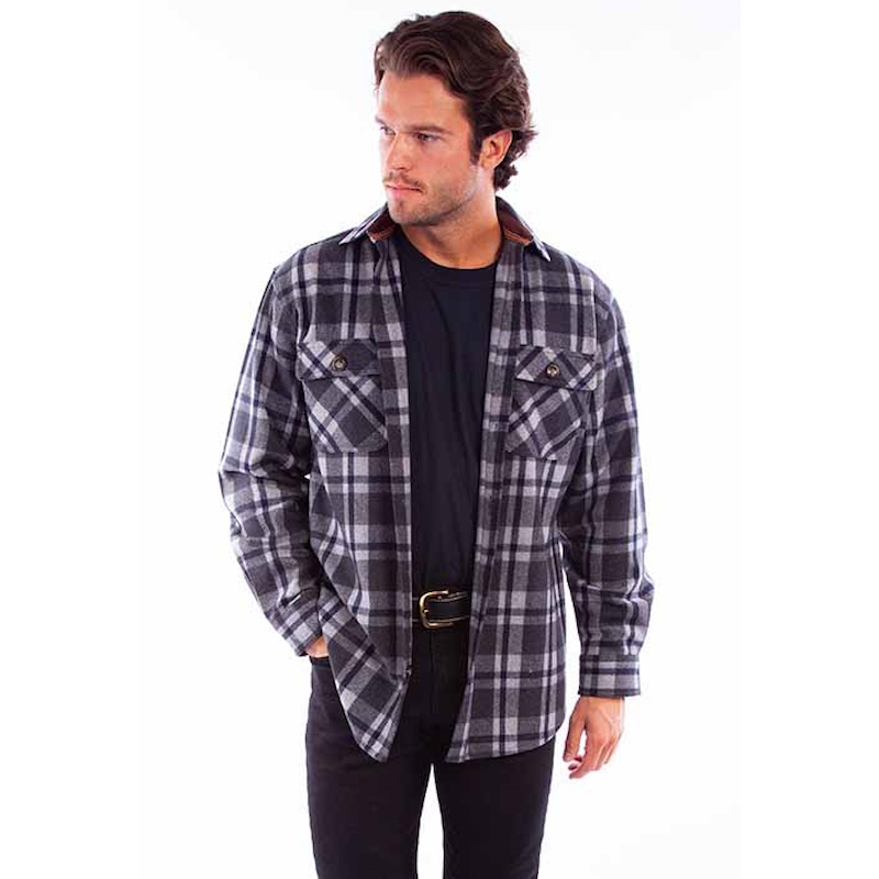 (image for) Heavy Weight Wool Blend Flannel Shirt