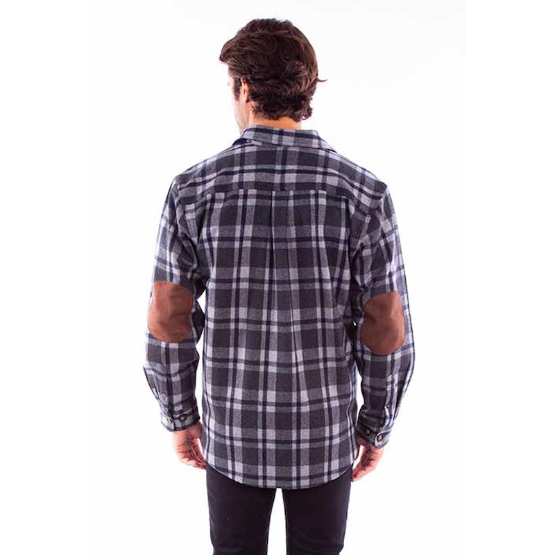 (image for) Heavy Weight Wool Blend Flannel Shirt