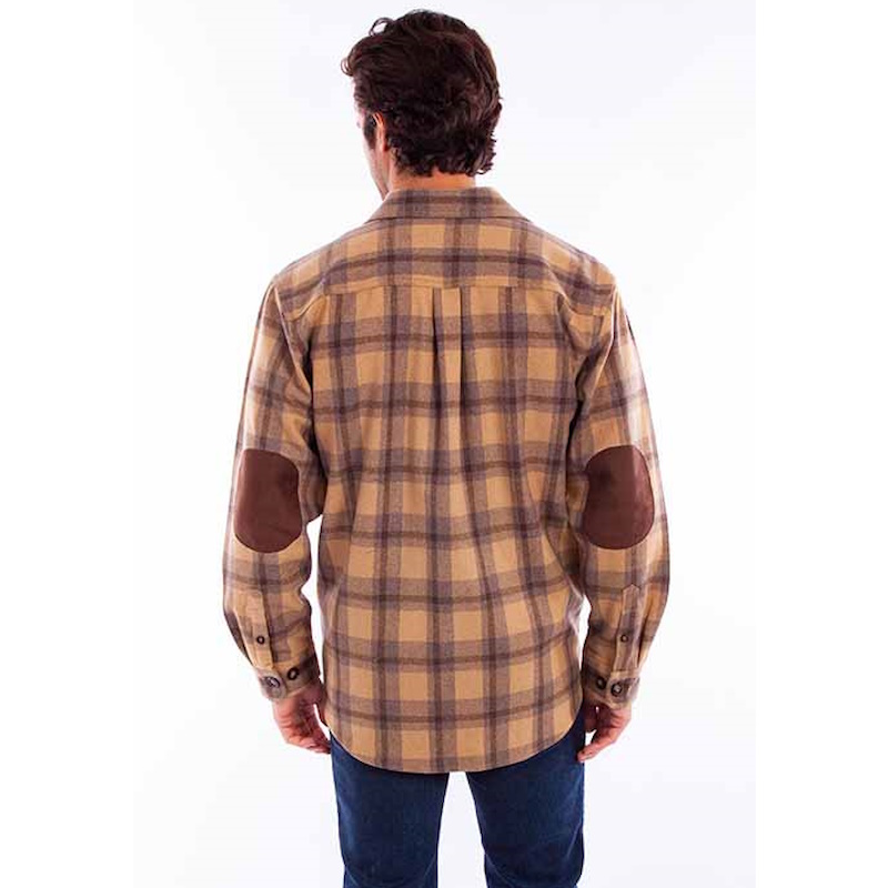 (image for) Heavy Weight Wool Blend Flannel Shirt